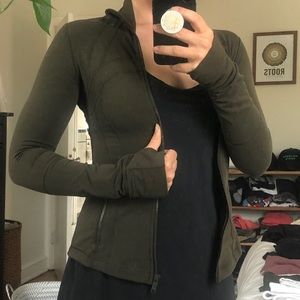 Define Jacket - Dark Olive - lululemon - 4